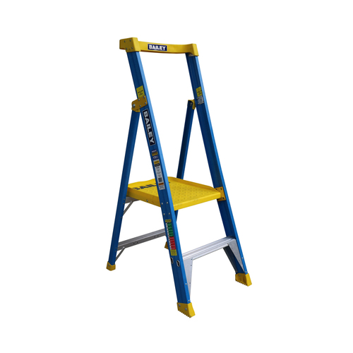 Bailey 2 Step 170kg Rated Fibreglass Platform Step Ladder
