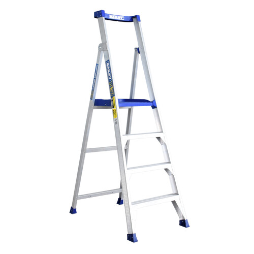 Bailey 150kg Rated 4 Step Platform Ladder 1.2m - JOB Station
