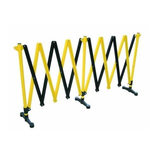 Safety Barrier - Expanding Barrier - Black & Yellow