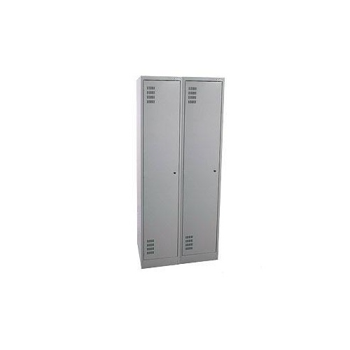 Locker - Steel - Brownbuilt (300) - 600 x 450 x 1800mm - 1 Tier - Bank of 2
