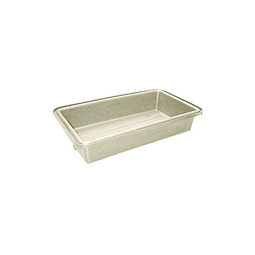 80L Food Grade Plastic Rotomould Tray - 1070 x 610 x 200mm - Natural