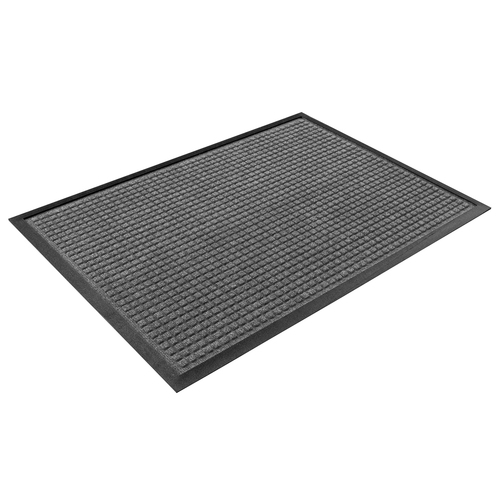 Heavy Duty Absorba Entrance Floor Mat - Anti Slip - 620 x 860mm - Pepper