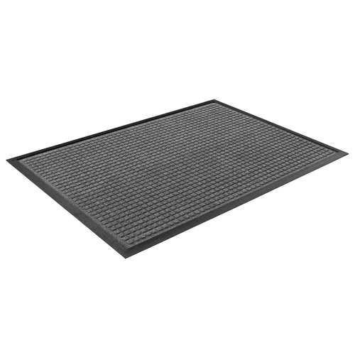 Heavy Duty Absorba Entrance Floor Mat - Anti Slip - 860 x 2970mm - Pepper