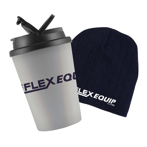 Insulated Leak Proof Coffee Cup & Beanie