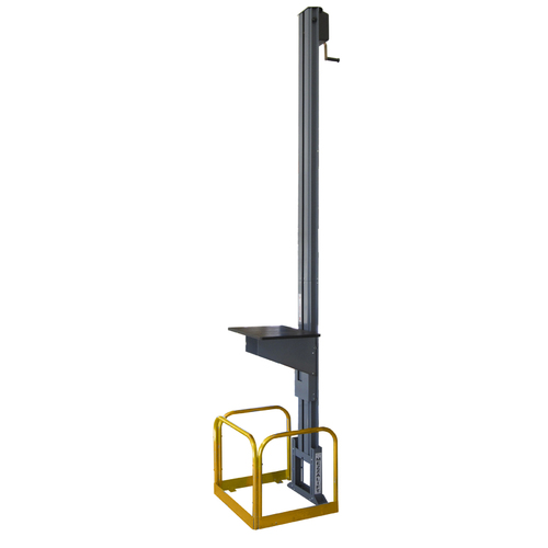 Stockmaster 60kg Rated Mezzanine Cargo Goods Lift Mezzalift - 3.7m to 4m