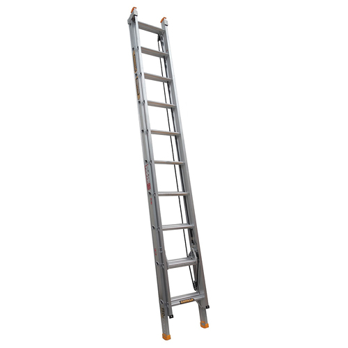 Extension Ladder 150kg Rated Industrial Aluminium 3.1m - 5.3m (10ft - 17ft)