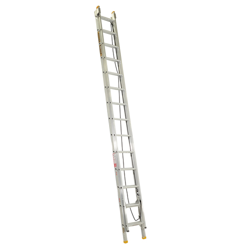 Extension Ladder 150kg Rated Industrial Aluminium 4.3m - 7.6m (14ft - 25ft)