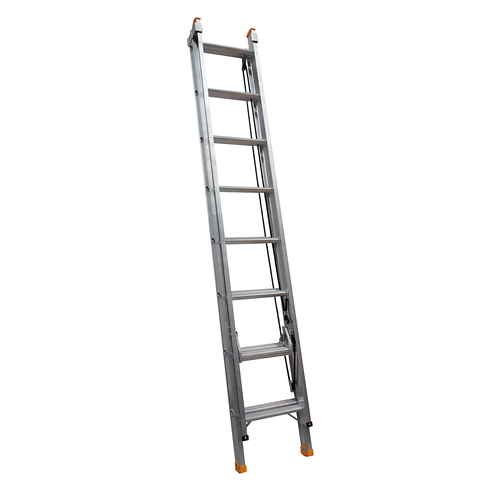 Extension Ladder 150kg Rated Industrial Aluminium 2.4m - 3.9m (8ft - 13ft)