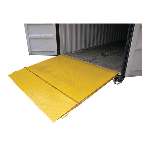 8000kg Rated Forklift Truck Ramp Container Load- 2200mm wide x 2000mm long
