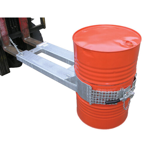 1000kg Rated Drum Lifter Heavy Duty - Forklift attachment