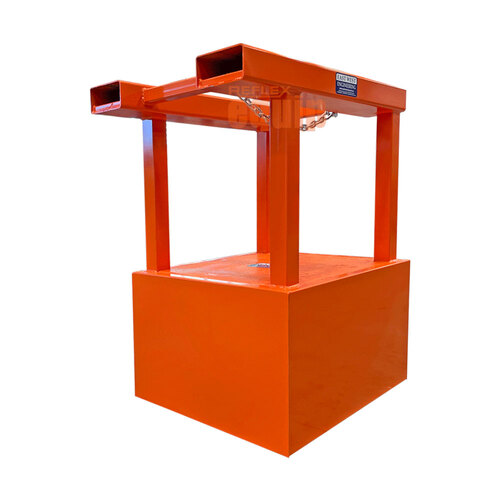 Bin Compactor - Forklift Attachment - 500 D X 900 W  X1300mm H