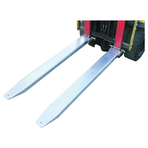 2500kg Rated Fork Extension Slippers Low Profile Forklift - 1780mm