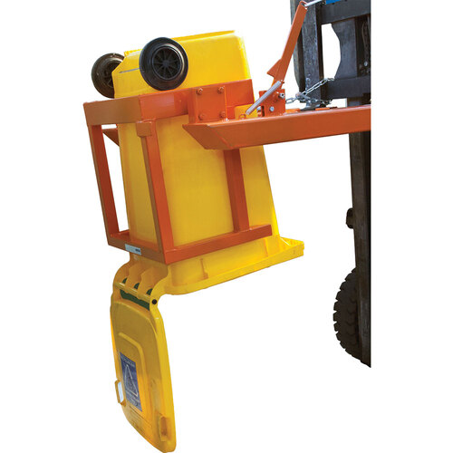 500kg Rated Forklift Wheelie Bin Lifter / Tipper - 1 Bin