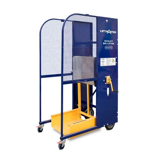 50kg Rated Ecolift Wheelie Bin Lifter Tipper - Manual