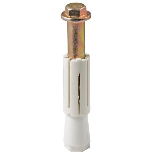 Expanding Adaptor with Pintle Bolt - Round - Tube ID 18.5mm to 21mm - Nylon