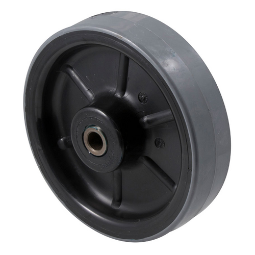 450kg Rated Polyurethane On Nylon Wheel - 150 x 40mm - Stainless Steel Roller Bearing