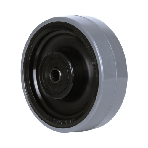 300kg Rated Polyurethane Wheel - 100 x 32mm - Plain Bearing