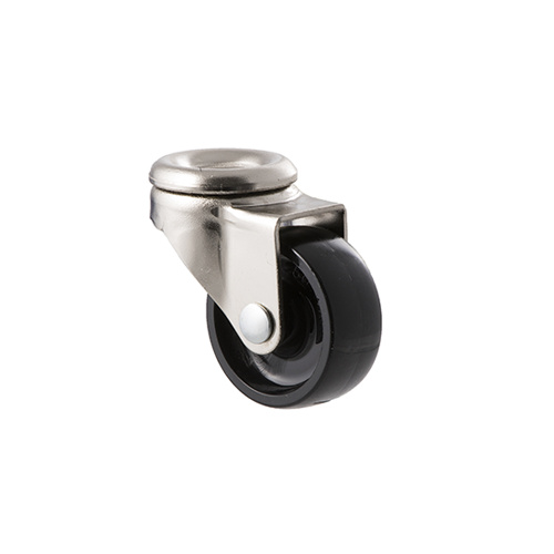 30kg Rated Castor - Nylon Wheel - 50 x 20mm - Bolt Hole Swivel