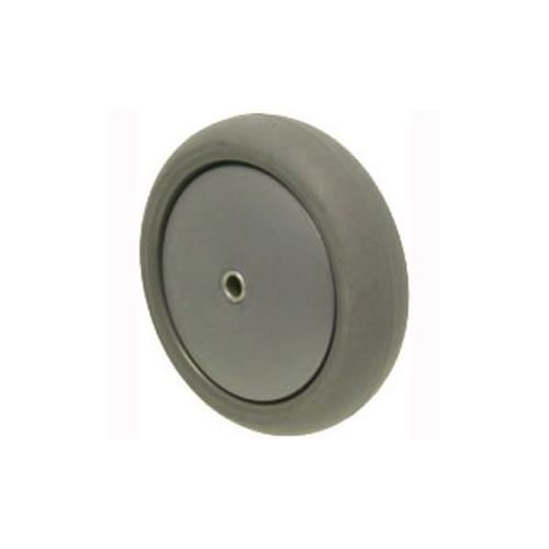 85kg Rated TPE Thermo Plastic Elastomer Wheel - 100 x 32mm - Plain Bearing