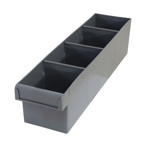 Small Plastic Storage Container - Economy - 100 x 400 x 100mm