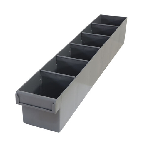 Small Plastic Storage Container - Economy - 100 x 600 x 100mm