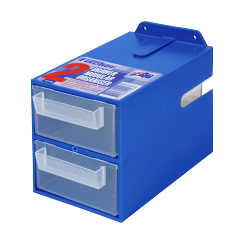 Fischer Storage Drawer Organiser - 2 Drawer