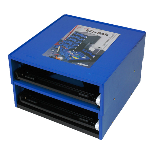 Fischer Ezi Pak Plastic Storage Case - Moduler Drawer System