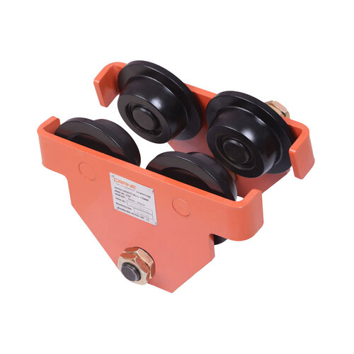 1000kg Rated Girder Trolley - Push Type - Beam Width 64/203 mm