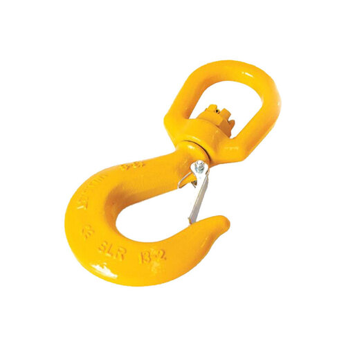 Grade 80 Alloy Steel Eye Swivel Sling Hook with Safety Latch