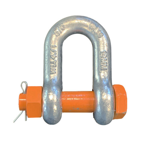 Grade S Alloy Steel Safety Pin Dee Shackles