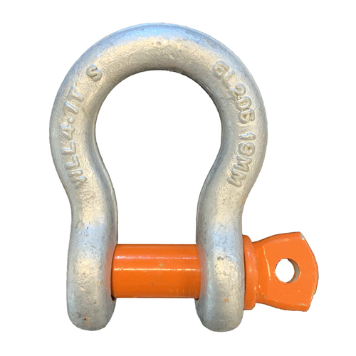 Grade S Alloy Steel Screw Pin Bow Shackles