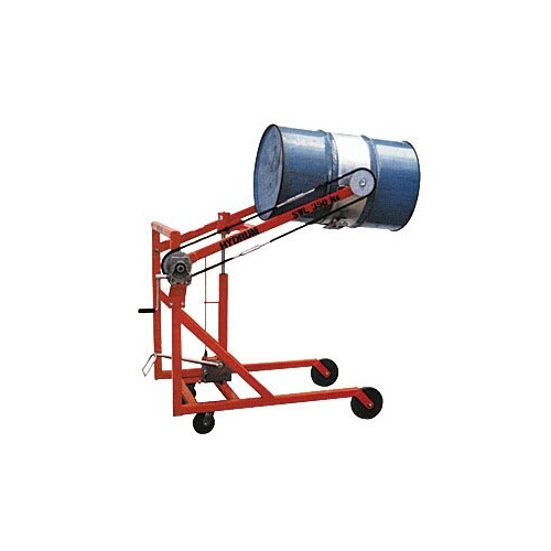 350kg Rated Drum Lifter Tipper Heavy Duty Lift Tip Machine - 2100mm Lift