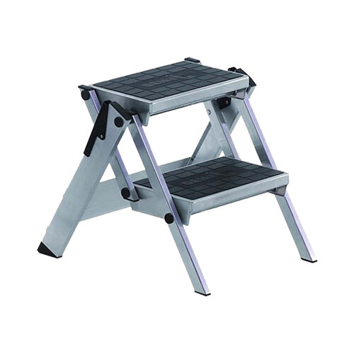 Little Jumbo Aluminium Single Sided Step Ladder - 0.5m - 2 Step