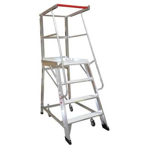 2-6 Steps Monstar Ladder 150kg Rated Order Picker Aluminium Ladder