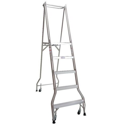 2-6 Steps Monstar Ladder 150kg Rated Platform Aluminium Ladder Heavy Duty