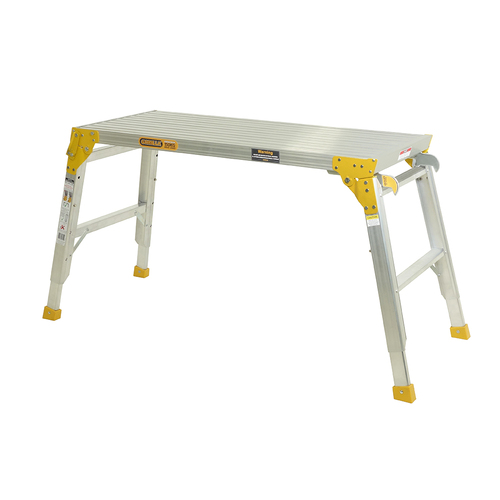 Work platform with connecting brackets 450mm wide platform