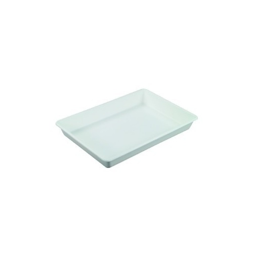 Nally Plastic Tray Commercial Scratch Tray - 445 x 315 x 58mm- White