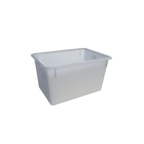 27L Plastic Industrial Nesting Container - 457 x 318 x 260mm - White
