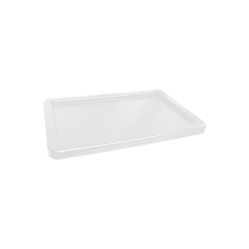 Lid Only - Plastic Stack & Nest - #7, #10, #15 - White