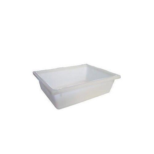 13.5L Plastic Nesting Container - 430 x 323 x 127mm - White