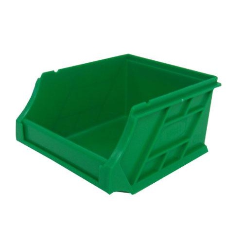 0.5L Storage Plastic Nally Micro Bin - 100 x 120 x 60mm - Green