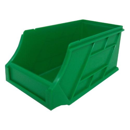 1L Storage Plastic Nally Micro Bin - 100 x 178 x 85mm - Green