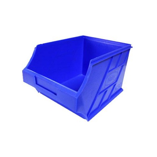 6L Storage Plastic Nally Micro Bin - 205 x 280 x 165mm - Blue