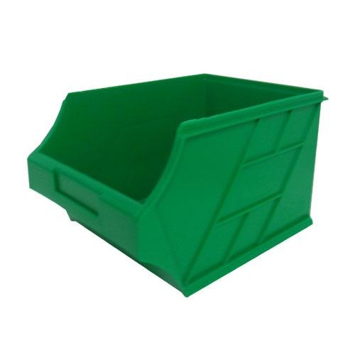 6L Storage Plastic Nally Micro Bin - 205 x 280 x 165mm - Green