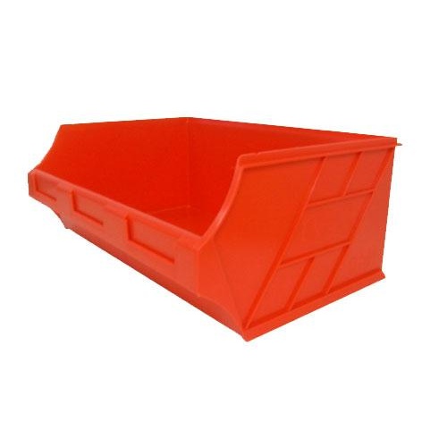 12L Storage Plastic Nally Micro Bin - 410 x 280 x 165mm - Red