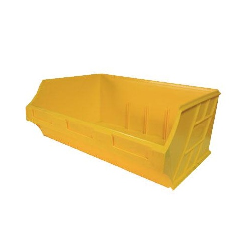 12L Storage Plastic Nally Micro Bin - 410 x 280 x 165mm - Yellow