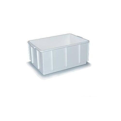 22L Plastic Stacking Bin Container Multi Stacker - 432 x 324 x 203mm - White