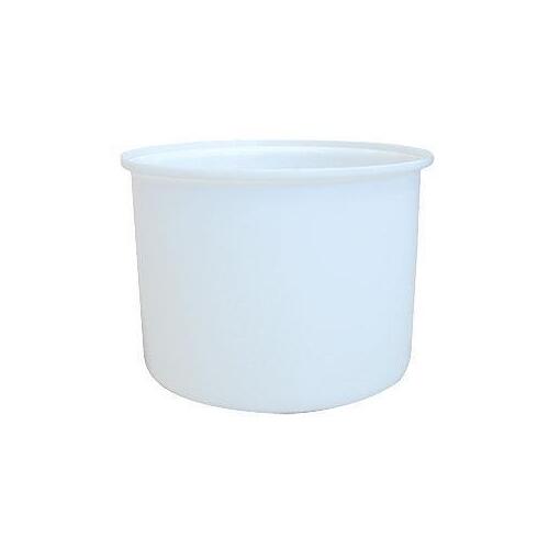 113L Nally Plastic Round Bin 637 x 455H White