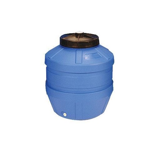 120L Round Open Head Food Grade Plastic Drum - Blue