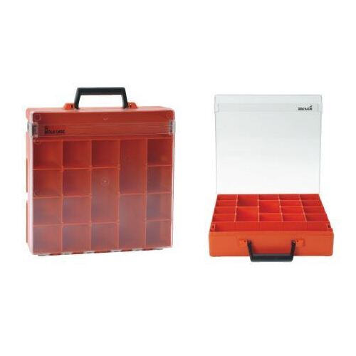 Storage Case - Rola Case - RC001/CL - Clear Lid - Orange